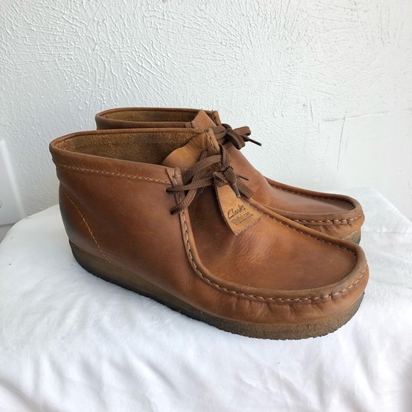 Clarks Other - Clarks Originals Mens Wallabee Chukka Boot Brown Leather > 11